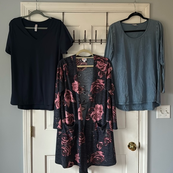 Lularoe 3 Bundle Size Large - Picture 1 of 8